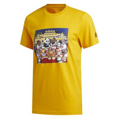 Adidas/阿迪达斯正品Chengdu Tee 男子篮球运动短袖GE1062 GL6201