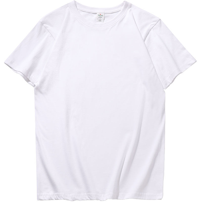 纯棉t恤定制印字logo短袖工作服工衣班服公司团建服装广告文化衫