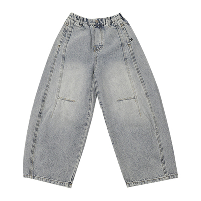 男童裤子春装儿童长裤宽松牛仔裤