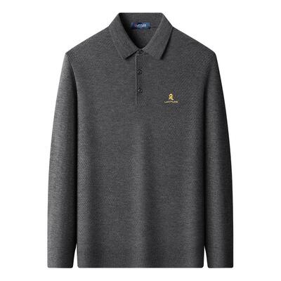 [绵羊毛/桑蚕丝]梦特娇针织衫男