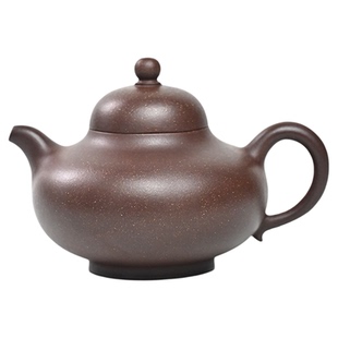 宜兴高端紫砂壶名家工艺师纯手工原矿紫玉金砂华颖壶家用茶具