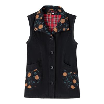 妈妈装春秋马甲外套女