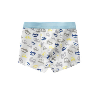 男童内裤纯棉3儿童平角莫代尔6中大童男孩短裤10宝宝四角裤衩12岁