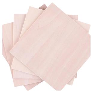 DIY手工建筑模型材料航模船模烙画椴木层板薄木板合成板木片定制