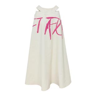 FTT FlyTheTruth『粉红祷告』  A字半身裙长款女秋季新款高腰伞裙