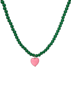 珍珠串珠女韩国设计师款ins项链