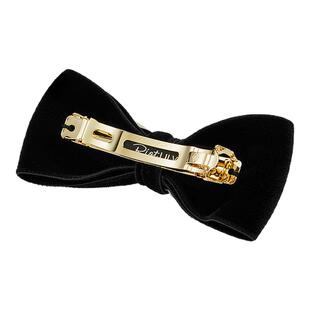 Riotlily/艾特里里黑白永恒系列柔美蝴蝶结发夹新年礼物