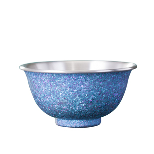 银碗999纯银正品雪花银碗食品级熟银家用宝宝餐具足银碗满月送礼