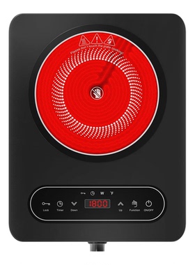 110V电陶炉1800W触控＋旋钮