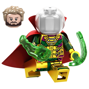 国产积木蜘蛛侠2英雄远征漫威电影神秘客 昆汀贝克电影元素众玩具