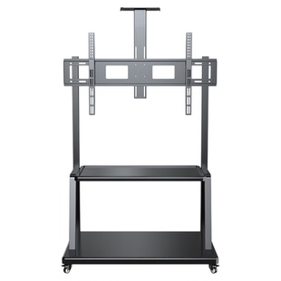 电视机支架可移动落地式带轮推车适用小米海信等一体机立式柜挂架