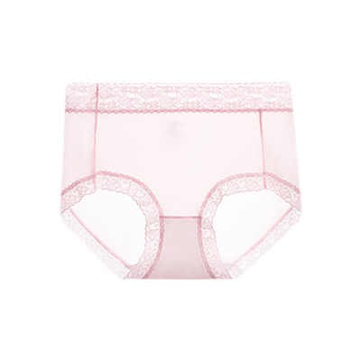 舒氧超薄冰丝5A抗菌女三角裤