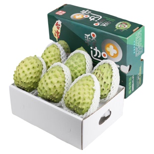 顺丰礼盒 台湾释迦新鲜水果5斤林檎大果佛头番荔枝当季整箱包邮