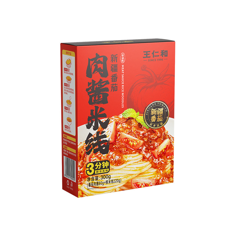 王仁和浓汤番茄藤椒酸菜米线番茄肉酱米线速食米线方便米线鲜米线