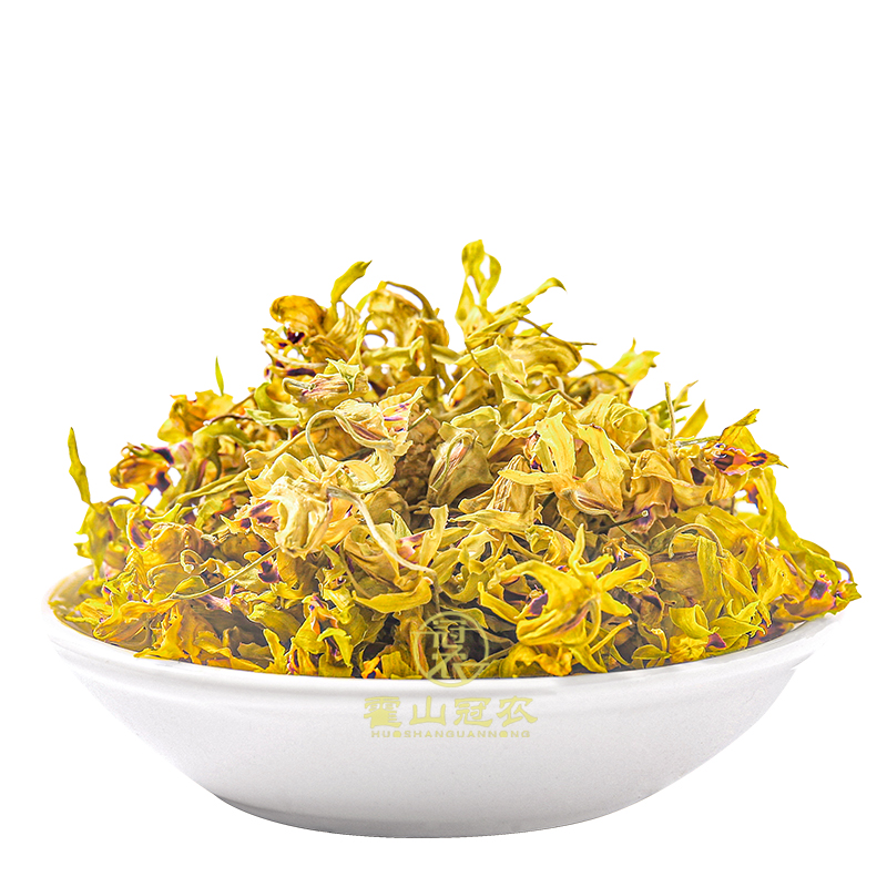 霍山鐵皮石斛花茶石斛中藥材干花 500g正品安徽省冠農(nóng)官方旗艦店