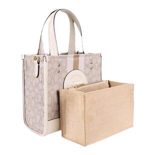 适用coach蔻驰Dempsey22托特包内胆包整理收纳包中包包内衬包撑型