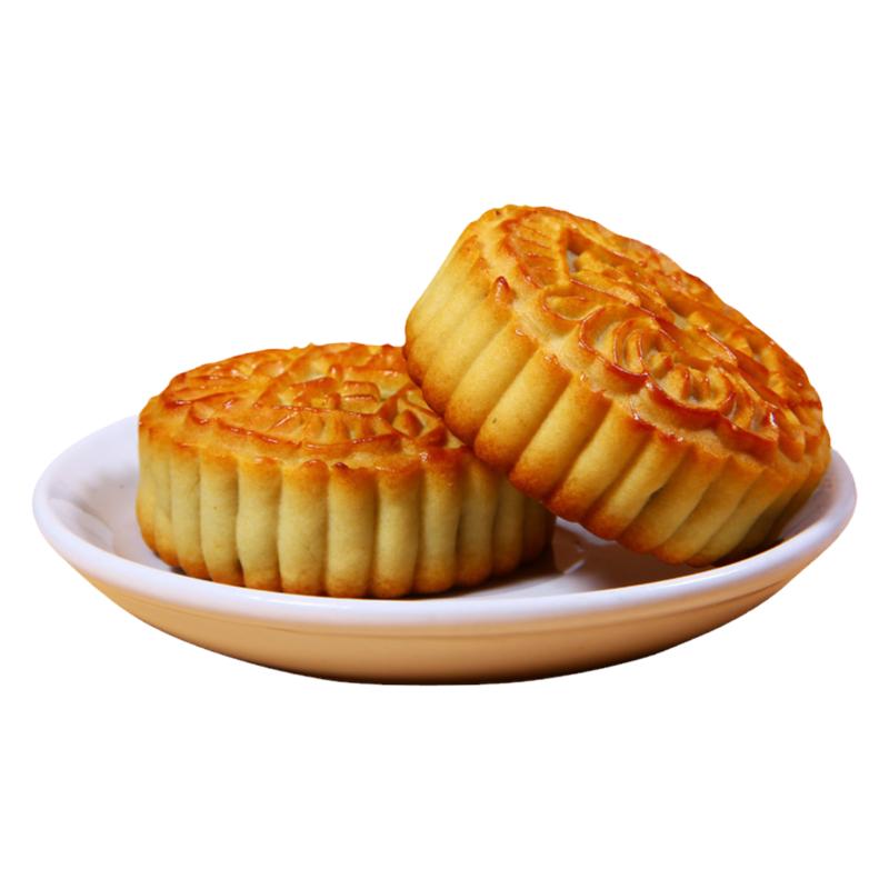 河南五仁月饼5块*80g青红丝老五仁手工月饼传统糕点中秋f。