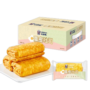 卡尔顿蛋皮吐司面包整箱早餐肉松糕点休闲小吃零食夜宵充饥速食品
