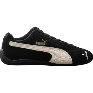 PUMA Speedcat低帮男鞋女鞋秋冬黑白红白翻毛皮薄底赛车鞋406329