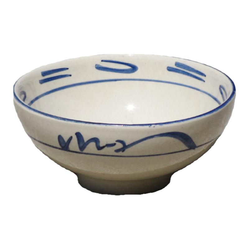 复古中式米饭碗土陶吃饭碗喝茶
