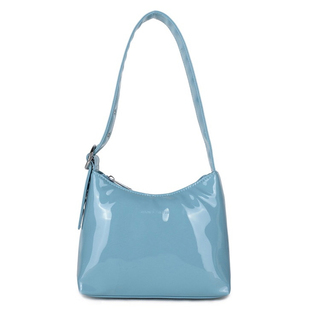 现货 SILFEN丹麦小众品牌新款可调节女士单肩腋下包漆皮包托特包