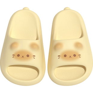 可爱猫咪儿童拖鞋女孩夏2026新款EVA防臭防滑室内浴室凉拖鞋男童