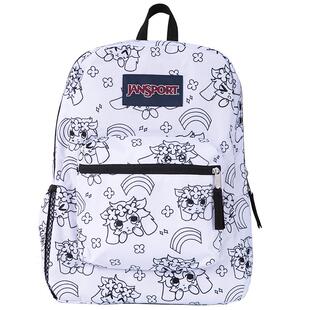 【微瑕】JanSport旗舰店漫画美少女学生书包小清新电脑双肩背包