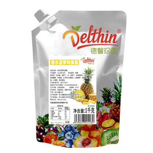 德馨珍选香水菠萝味果泥果酱1kg