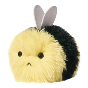 森林派对软萌蜜蜂公仔小蜜蜂毛绒玩具可爱桌面摆件布娃娃女生礼物