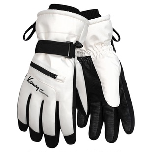 玩雪骑行手套女冬加绒东北防寒防风滑雪骑行登雪山防泼水触屏男生