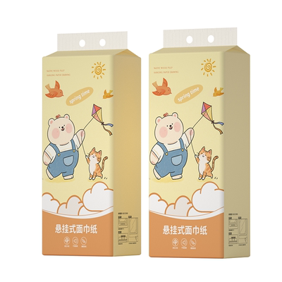 【亏本补贴】48大提抽纸悬挂式纸巾宿舍实惠装厨房抹布餐巾纸纸抽