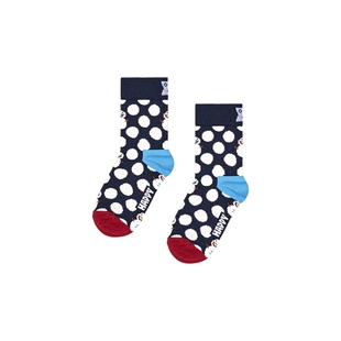 【25秋冬款】Happy Socks儿童袜子男女童甜美可爱波点雪人中筒袜