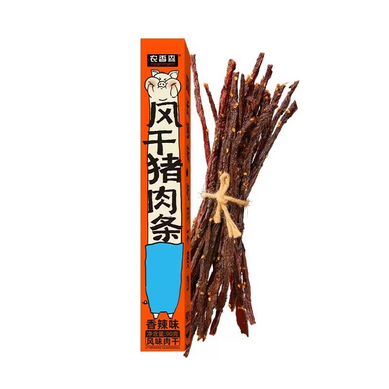 农香森风干猪肉干长条
