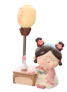 琴棋书画摆件唐仕女小夜灯伴手礼