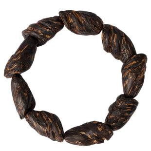 高油老料沉香手串加里曼丹天然沉香木佛珠男女随形手链保真沉水级