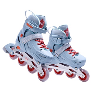 361儿童轮滑鞋溜冰鞋男童初学报班滑轮滑冰旱冰女孩3-12岁直排轮