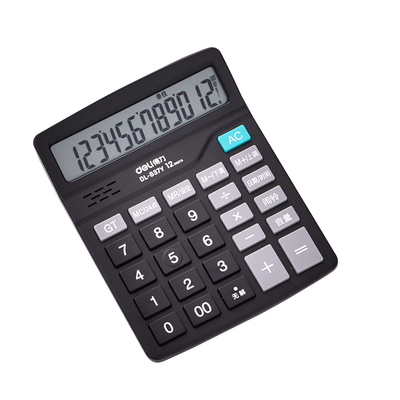 得力计算器837y语音大屏幕