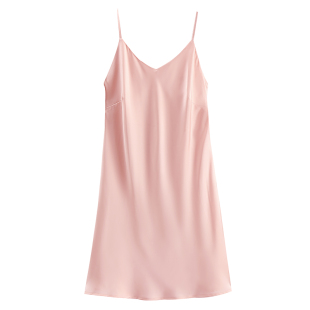 芬腾吊带睡裙女夏季冰丝凉感薄款性感睡衣裙新款高级感家居服短裙