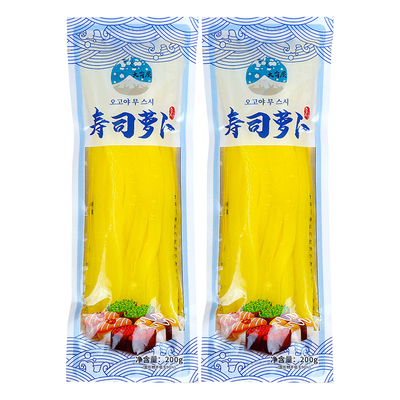 寿司专用调味日式大根酸萝卜条