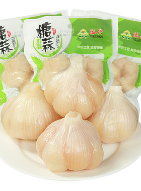 泡馍店水晶糖蒜下饭菜咸菜甜蒜