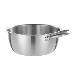 韩式不锈钢拌菜盆带把手面碗拉面锅打蛋盆沙拉碗商用凉拌菜专用盆