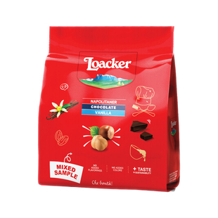 Loacker莱家威化饼干夹心零食24g*2袋