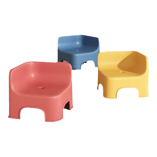 三梦儿童凳子宝宝小椅子家用塑料矮凳可叠放板凳客厅沙发凳换鞋凳