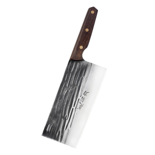 楚家刀炮弹壳钢刀手工锻打金门菜刀家用厨师专用切菜肉超快锋利刀