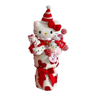 hellokitty公仔手工玩偶花束成品七夕情人节新婚生日礼物送女友生