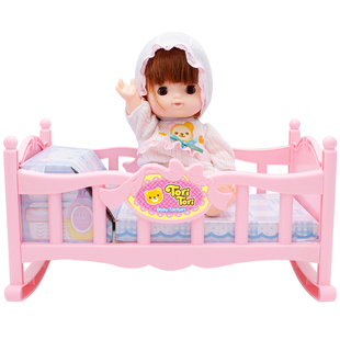 mimiworld过家家仿真婴儿娃娃照顾喂养宝宝女孩儿童玩具生日礼物