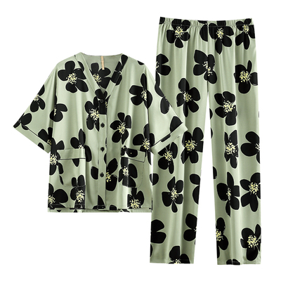 【商场同款】家乐芬睡衣女士丝绸