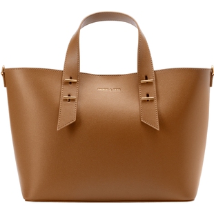 CHARLES&KEITH秋冬女包CK2-50782047-5简约大容量单肩托特包女