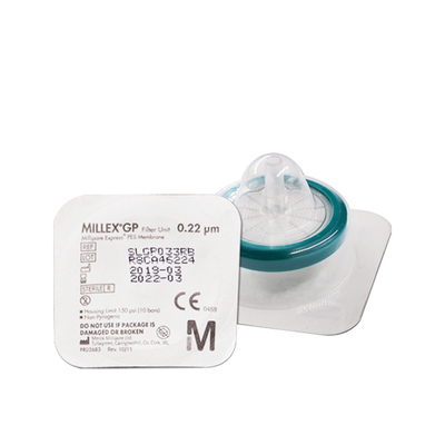 Millipore灭菌针头过滤器0.22um