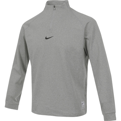 NIKE耐克男大童运动休闲针织立领长袖T恤IF1722-063